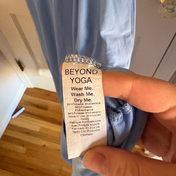 Beyond Yoga Featherweight At The Ready Square Neck Midi Dress - Picture 7 of 9